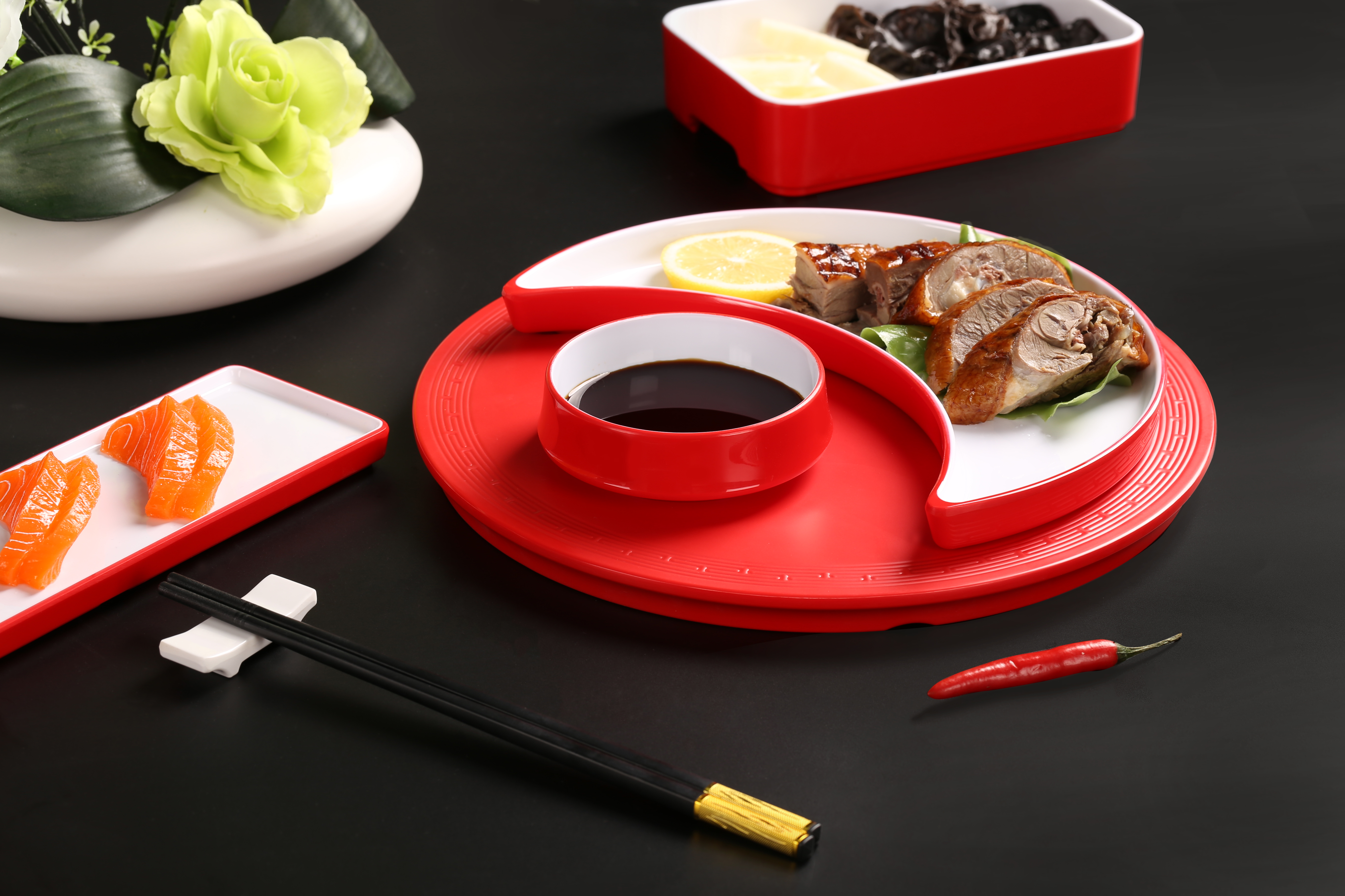 中山美耐皿餐具